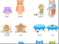 Apprendre les contraires des mots en maternelle