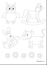 Fiche de graphisme gratuite pour enfants de maternelle PS