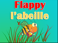 Flappy l'abeille, jeu gratuit en ligne